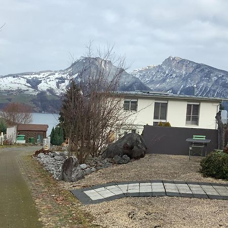 Oase Zum Sein Apartamento Spiez Exterior foto