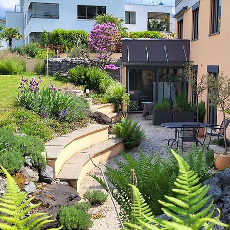 Oase Zum Sein Apartamento Spiez Exterior foto