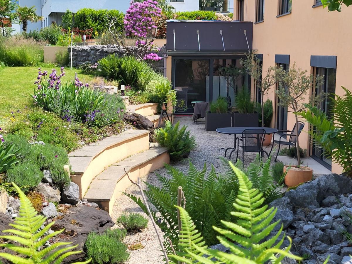 Oase Zum Sein Apartamento Spiez Exterior foto