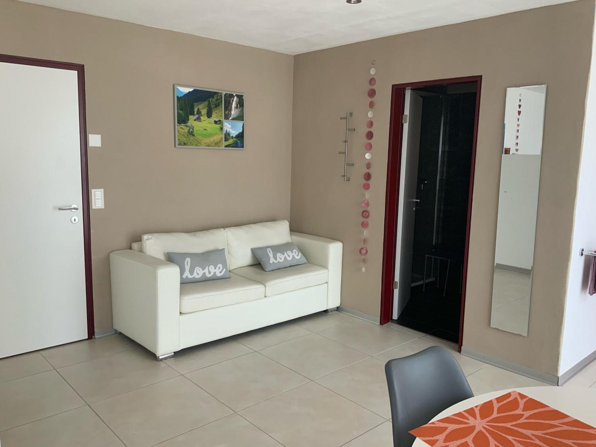Oase Zum Sein Apartamento Spiez Exterior foto