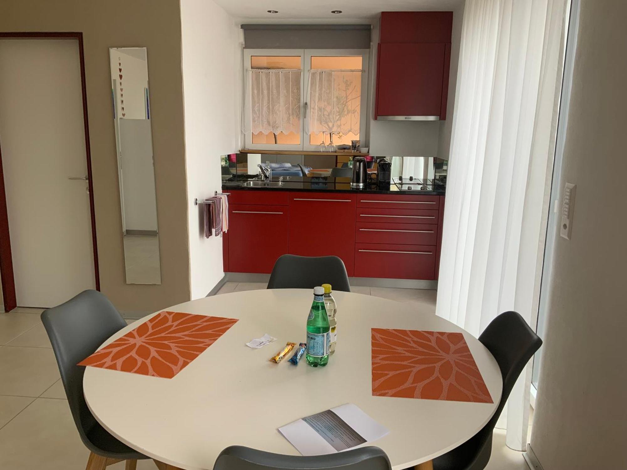 Oase Zum Sein Apartamento Spiez Exterior foto